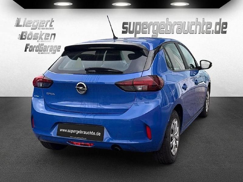 Gebraucht Opel Corsa Basis 75 PS (55 kW) 2022 Perl blau/voltaik blau Limousine