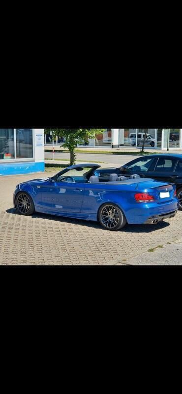 Blau Gebraucht 2008 BMW 118 Cabriolet Performance Cabrio | 8.800 € (Teuer) - Bild 1/4