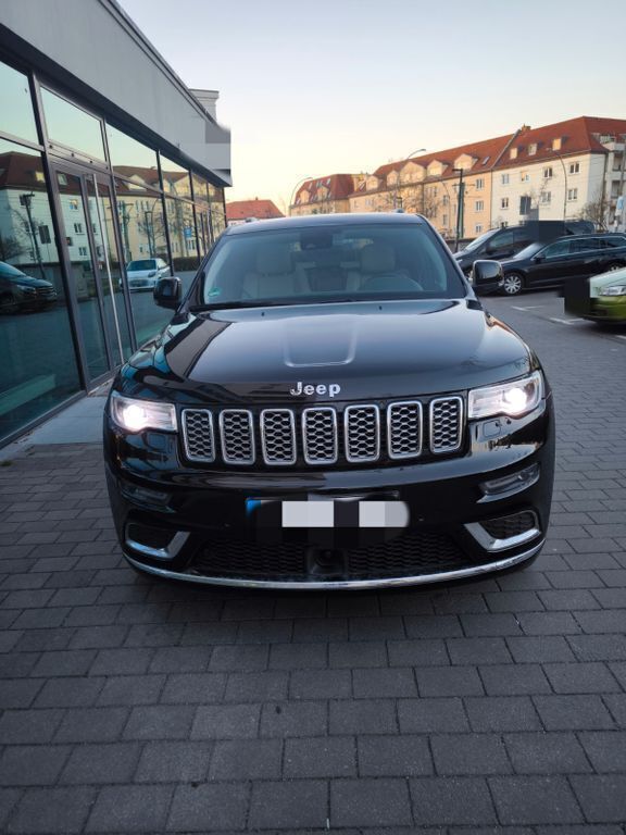 Schwarz Gebraucht 2017 Jeep Grand Cherokee Summit SUV | 23.999 € (Superpreis) - Bild 1/4