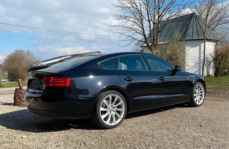 Gebraucht Audi A5 Sportback S-Line 177 PS (130 kW) 2013 Schwarz Kleinwagen