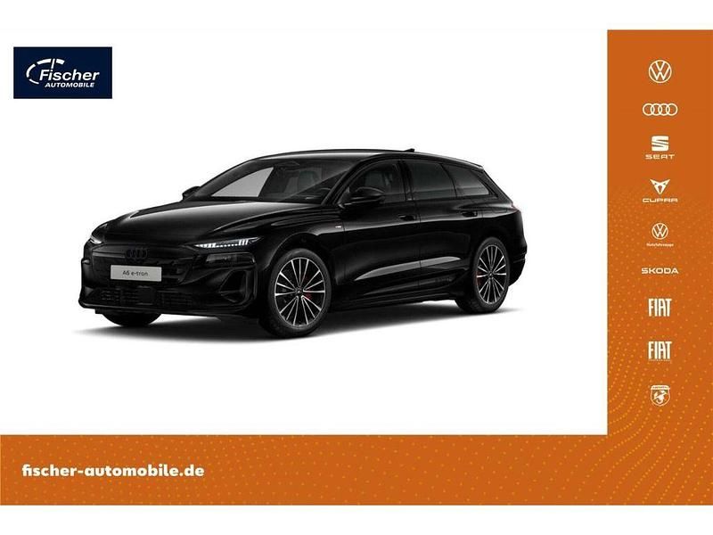 Mythosschwarz metallic Gebraucht 2025 Audi A6 e-tron S-Line Kombi | 63.480 € (Guter Preis) - Bild 1/4