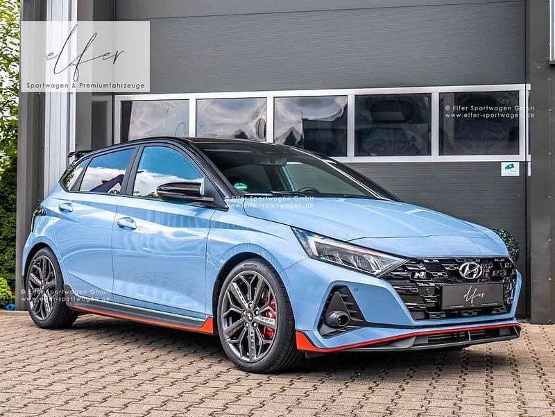 Blau Gebraucht 2022 Hyundai i20 N Performance Limousine | 27.990 € (Teuer) - Bild 1/4
