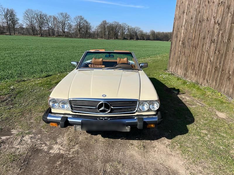Gebraucht Mercedes SL450 180 PS (132 kW) 1977 Beige Cabrio