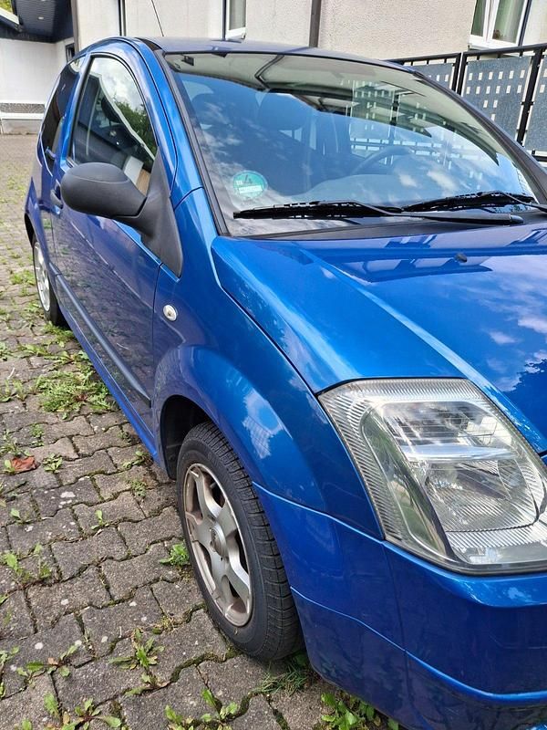 Gebraucht Citroën C2 60 PS (44 kW) 2007 Blau Kleinwagen