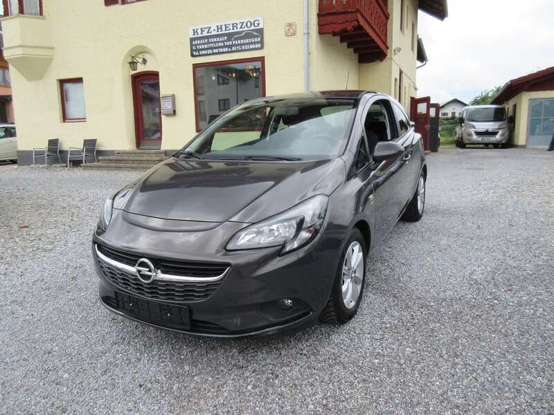 Grau Gebraucht 2016 Opel Corsa drive Limousine | 6.850 € (Guter Preis) - Bild 1/4