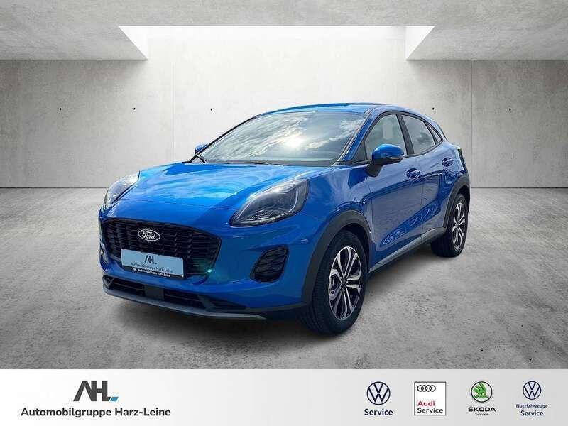 Blau Neu 2024 Ford Puma Titanium SUV | 23.453 € (Superpreis) - Bild 1/4