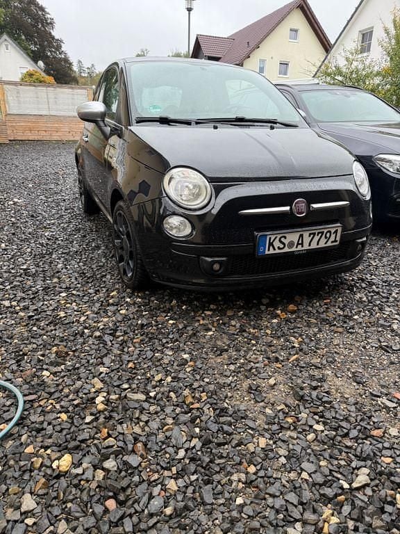 Schwarz Gebraucht 2012 Fiat 500 Lounge Limousine | 3.800 € (Superpreis) - Bild 1/4