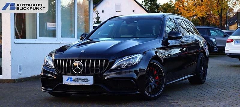Obsidianschwarz Gebraucht 2017 Mercedes C63 AMG AMG Kombi | 43.780 € (Superpreis) - Bild 1/4