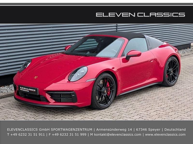 Gebraucht Porsche 911 Targa 4 480 PS (353 kW) 2022 Karminrot Cabrio