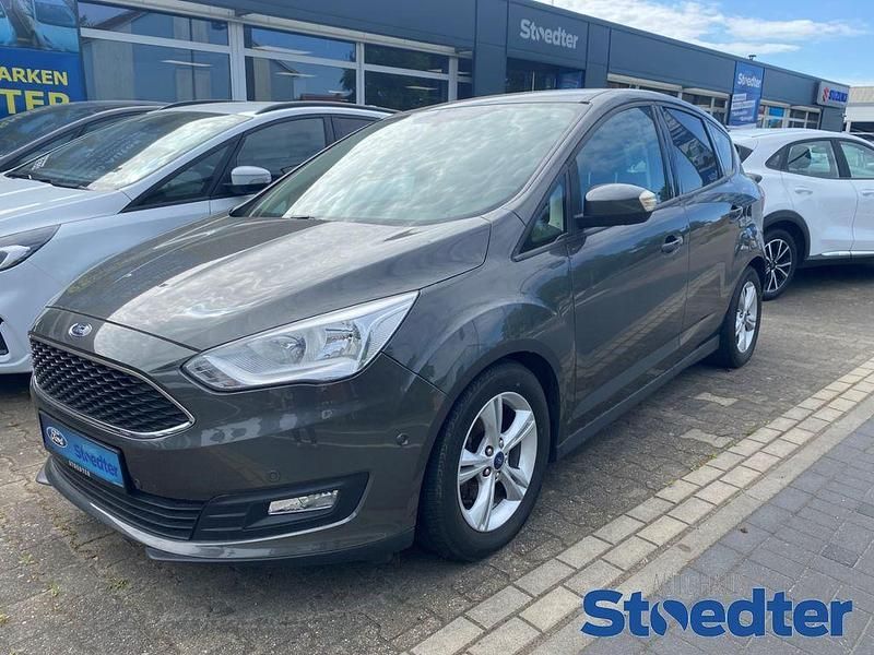 Grau Gebraucht 2018 Ford C-MAX Cool & Connect Van / Kleinbus | 11.749 € (Teuer) - Bild 1/4