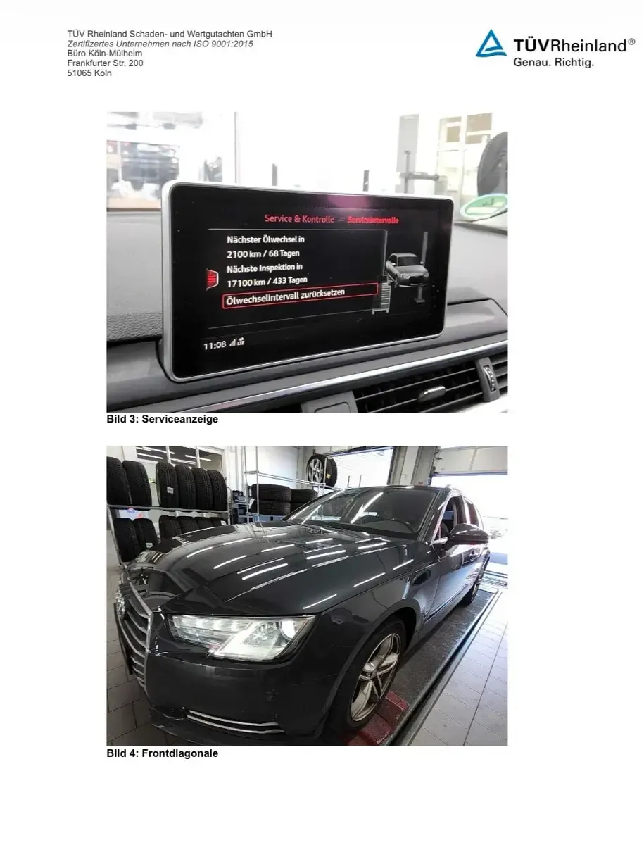 Gebraucht Audi A4 Comfort 190 PS (139 kW) 2017 Grau Kombi