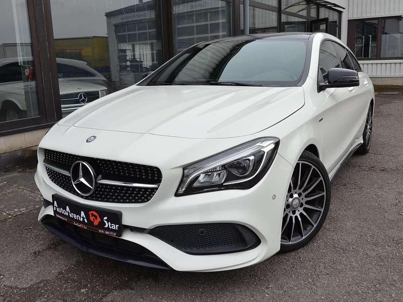 Gebraucht Mercedes CLA200 AMG 156 PS (114 kW) 2017 Calcitweiss  unilack Kombi