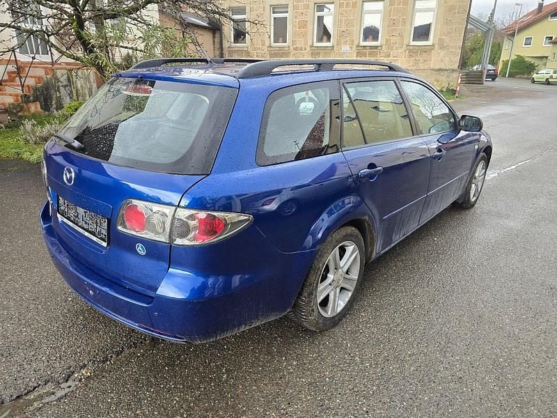 Gebraucht Mazda 6 Active 147 PS (108 kW) 2007 Blau Kombi