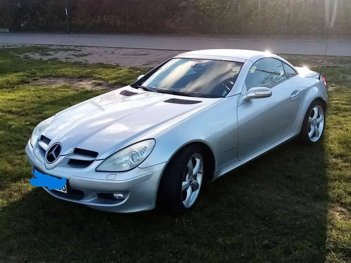 Gebraucht Mercedes SLK200 163 PS (119 kW) 2004 Grau Cabrio