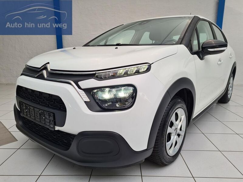 Weiß Gebraucht 2021 Citroën C3 Feel Kleinwagen | 10.900 € (Fairer Preis) - Bild 1/4