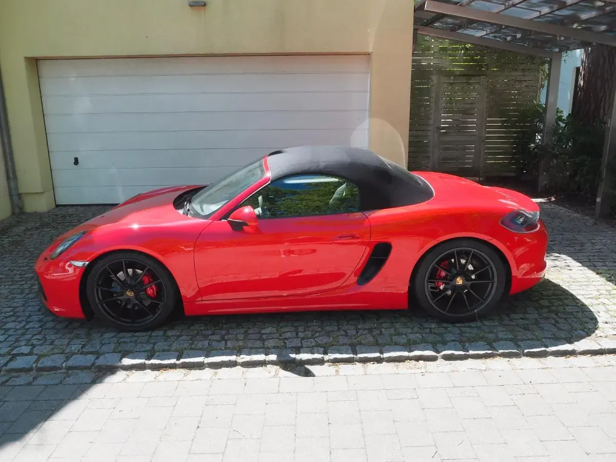 Gebraucht Porsche Boxster GTS 330 PS (242 kW) 2015 Rot Cabrio