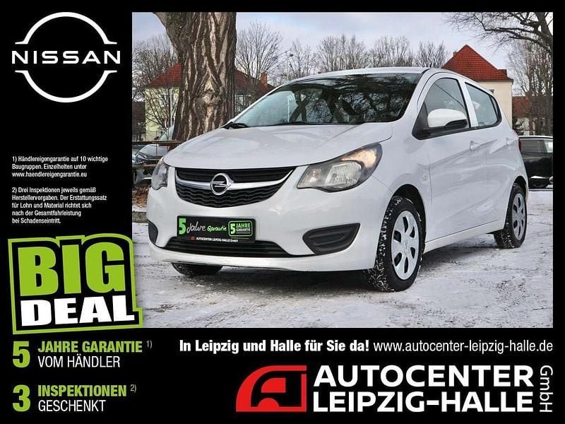 Schneeweiss/summitwhite/arctic Gebraucht 2017 Opel Karl Edition Kleinwagen | 6.980 € (Fairer Preis) - Bild 1/4