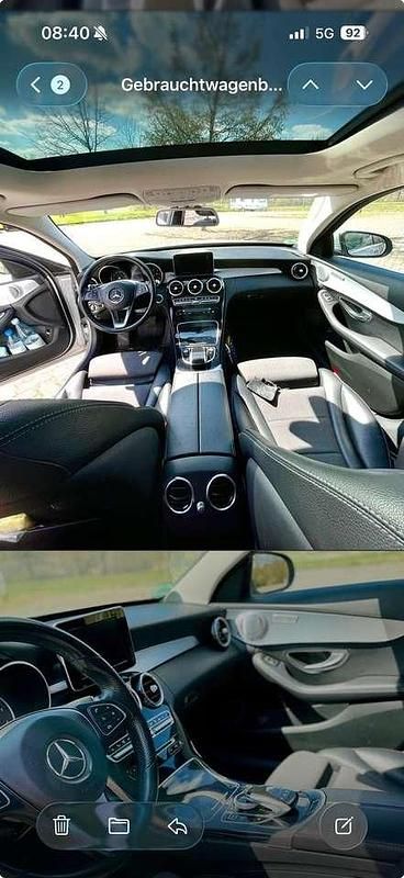 Gebraucht Mercedes C250 204 PS (150 kW) 2016 Iridiumsilber  metalliclack Kombi