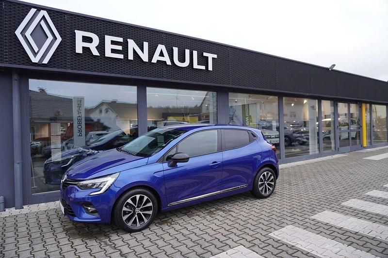 Stahlblau Gebraucht 2022 Renault Clio V Kleinwagen | 13.590 € (Fairer Preis) - Bild 1/4