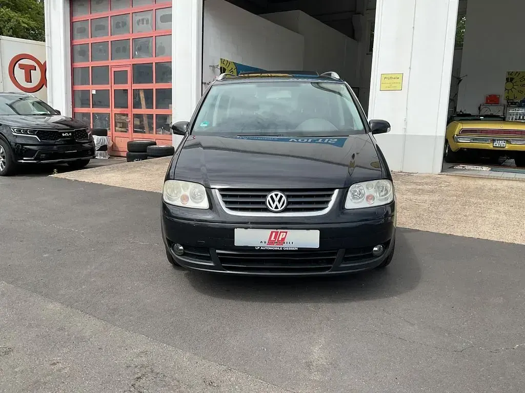 Gebraucht VW Touran Highline 140 PS (102 kW) 2004 Schwarz Van / Kleinbus