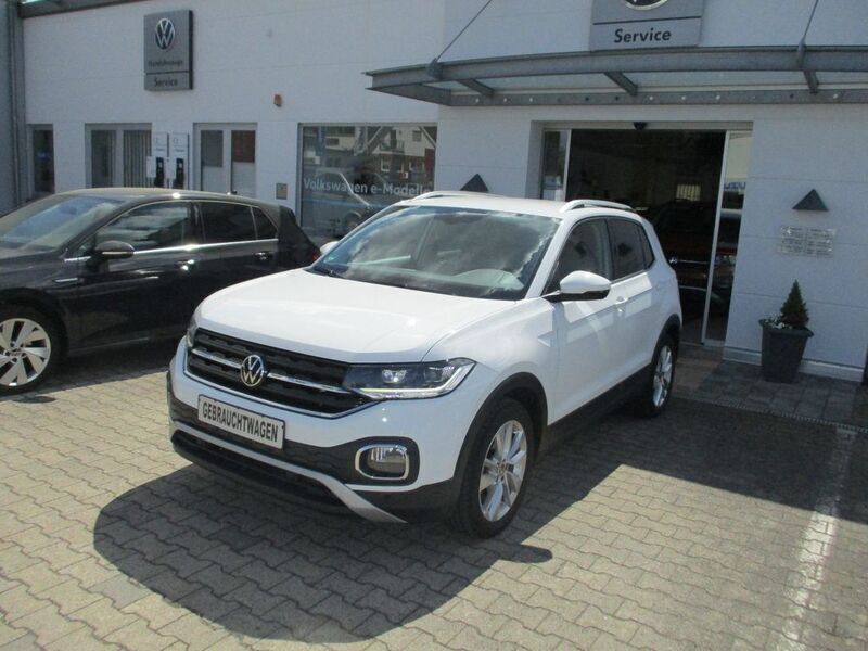Weiß Gebraucht 2022 VW T-Cross Style SUV | 20.790 € - Bild 1/4