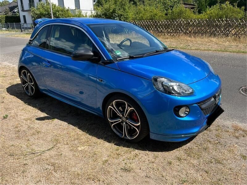 Blau Gebraucht 2016 Opel Adam S Kleinwagen | 9.890 € (Guter Preis) - Bild 1/4