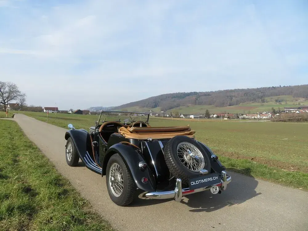 Gebraucht MG TF 58 PS (42 kW) 1954 Schwarz Cabrio