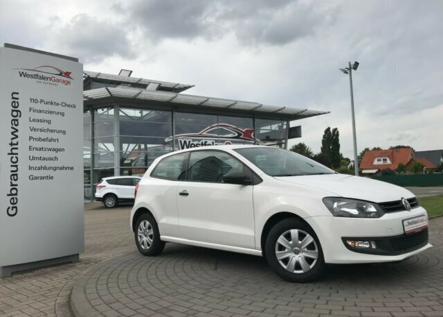 Gebraucht VW Polo Trendline 60 PS (44 kW) 2014 Weiß Kleinwagen