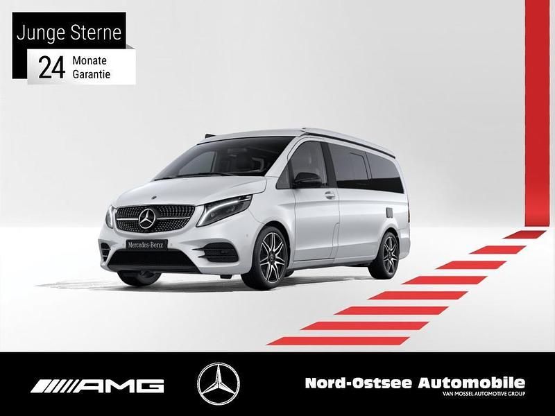 Bergkristallweiß metallic Gebraucht 2023 Mercedes V250 Marco Polo Van / Kleinbus | 70.290 € (Teuer) - Bild 1/3