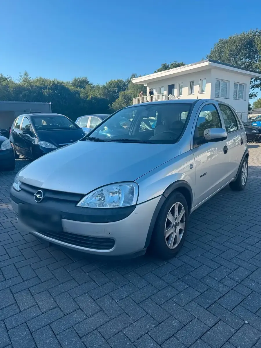 Gebraucht Opel Corsa 2003 Silber Kleinwagen
