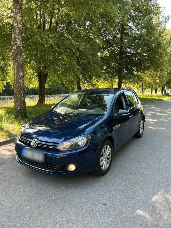 Blau Gebraucht 2011 VW Golf VI Style Kleinwagen | 3.600 € (Superpreis) - Bild 1/4