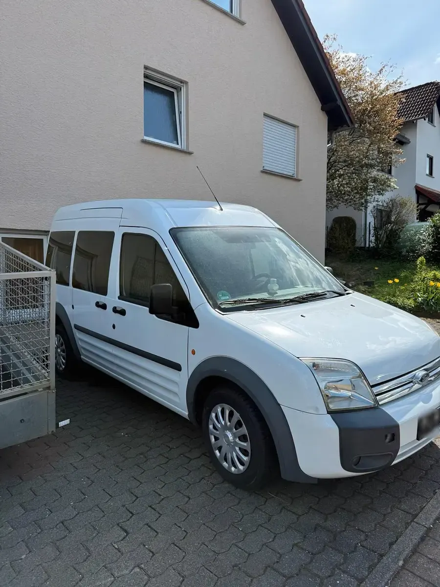 Gebraucht Ford Tourneo Connect 110 PS (80 kW) 2008 Weiß Van / Kleinbus