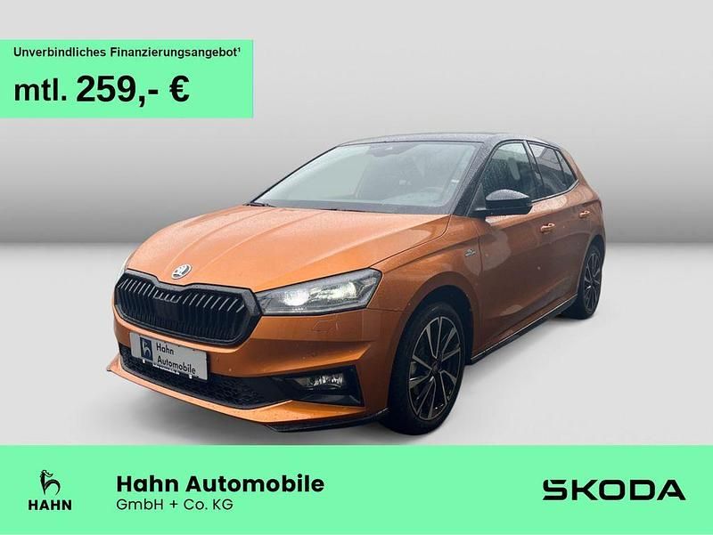 Orange Neu 2025 Skoda Fabia Monte Carlo Limousine | 27.280 € (Fairer Preis) - Bild 1/3