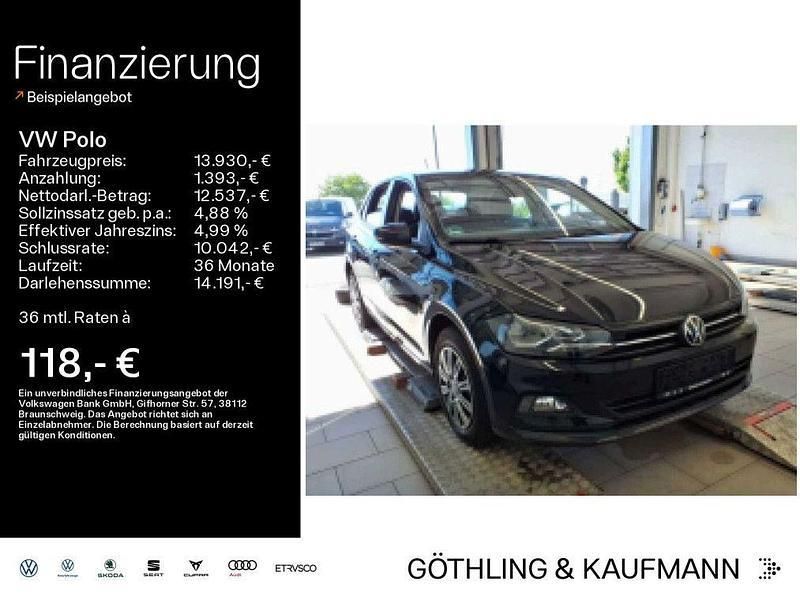 Schwarz Gebraucht 2021 VW Polo Comfortline Limousine | 13.930 € (Guter Preis) - Bild 1/4