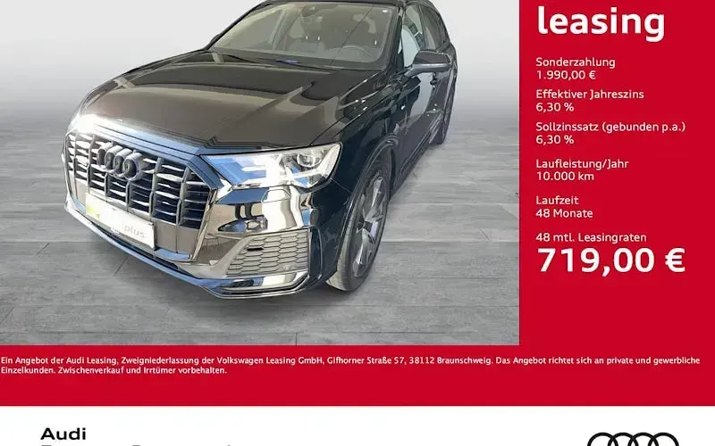 Usado Audi Q7 S-Line 286 HP (210 kW) 2023 Preto SUV