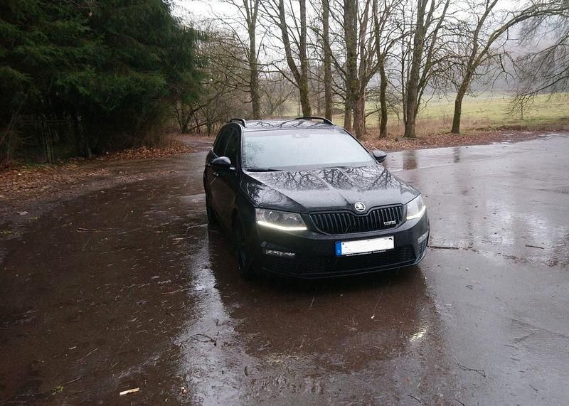 Gebraucht Skoda Octavia RS 184 PS (135 kW) 2013 Schwarz Kombi