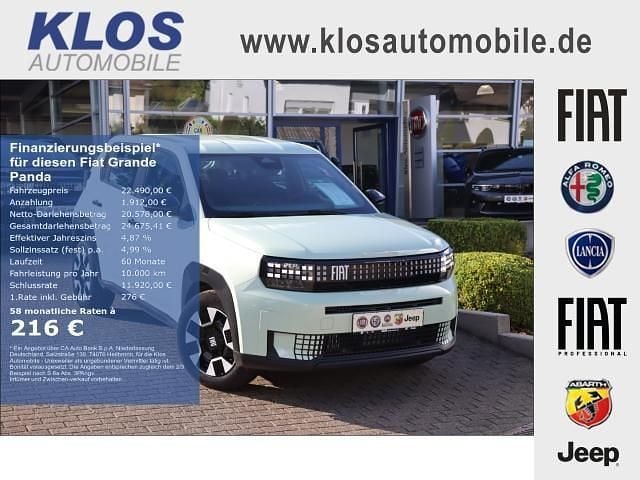 Acqua blau metallic Neu 2025 Fiat Panda Icon Kleinwagen | 22.490 € (Fairer Preis) - Bild 1/4