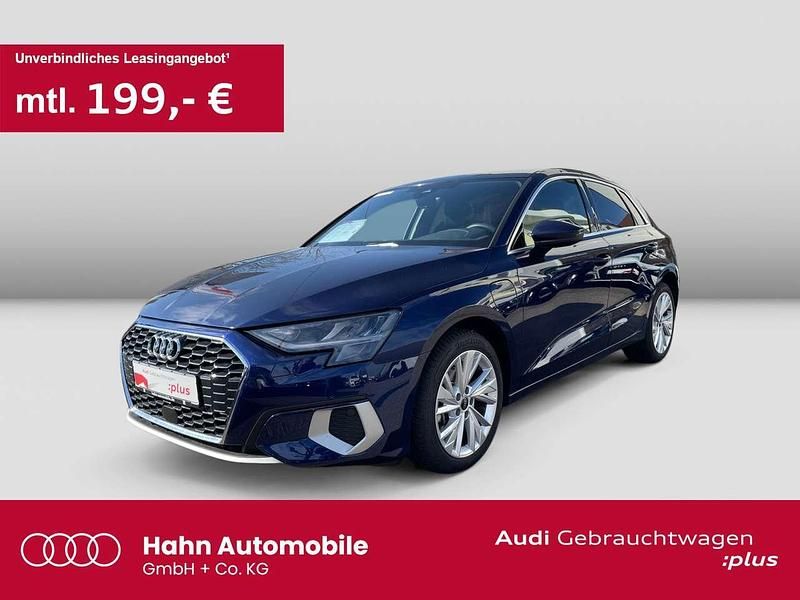 Navarrablau metallic Gebraucht 2024 Audi A3 e-tron Kleinwagen | 34.760 € - Bild 1/3