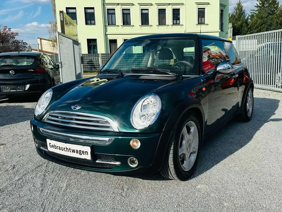 Usata Mini Cooper 116 CV (85 kW) 2005 Verde Utilitaria