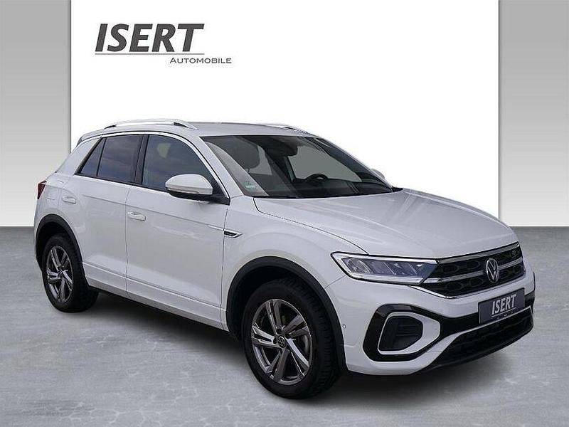 Pure white Gebraucht 2023 VW T-Roc R-line SUV | 27.390 € (Guter Preis) - Bild 1/4