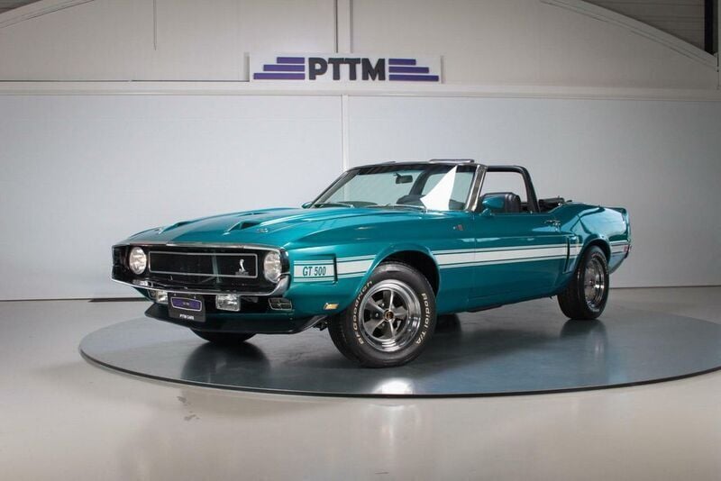 Blau Gebraucht 1970 Ford Shelby Convertible Cabrio | 324.750 € - Bild 1/4