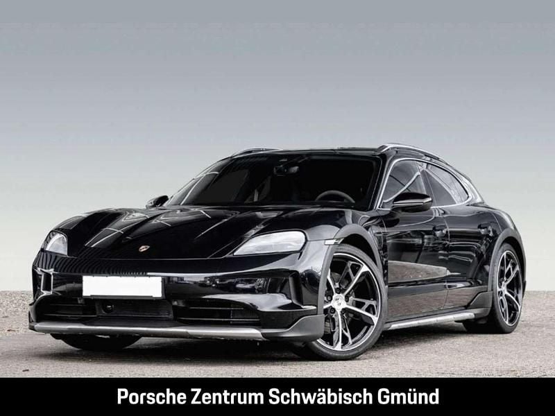 Tiefschwarzmetallic Gebraucht 2025 Porsche Taycan Cross Turismo Limousine | 105.880 € (Superpreis) - Bild 1/4