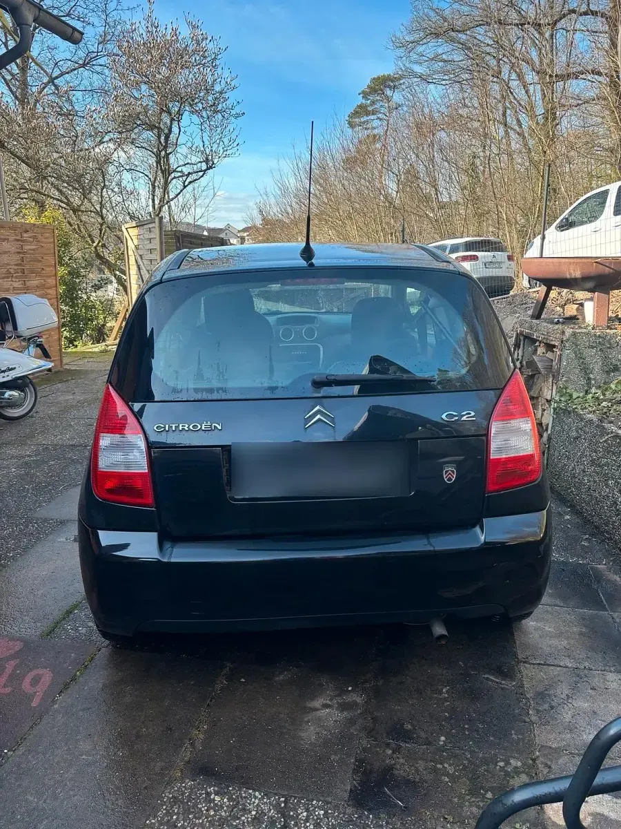 Gebraucht Citroën C2 60 PS (44 kW) 2006 Schwarz Kleinwagen