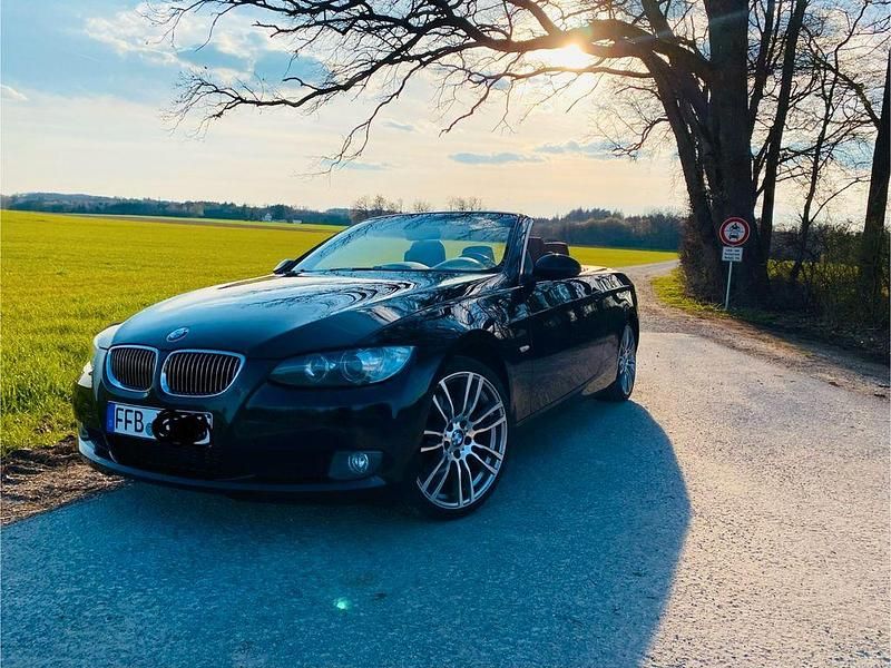 Schwarz Gebraucht 2008 BMW 320 Cabriolet Cabrio | 4.950 € (Teuer) - Bild 1/4