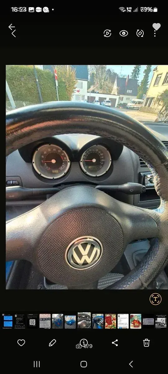 Gebraucht VW Lupo Comfortline 75 PS (55 kW) 2002 Blau Kleinwagen