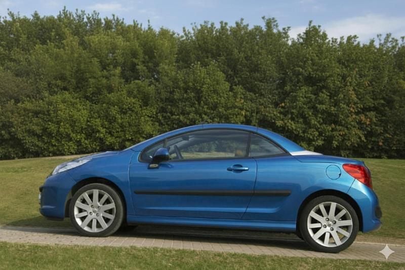 Andere farben Gebraucht 2007 Peugeot 207 CC Platinum Cabrio | 3.299 € (Etwas zu teuer) - Bild 1/2