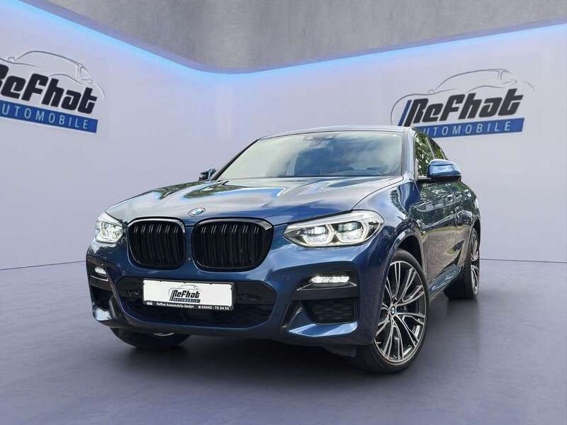Phytonicblau metallic Gebraucht 2020 BMW X4 M Sport SUV | 36.900 € (Guter Preis) - Bild 1/4