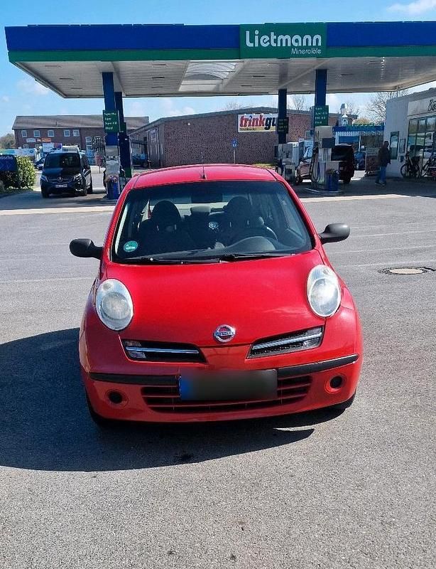Gebraucht Nissan Micra 65 PS (47 kW) 2007 Rot Kleinwagen