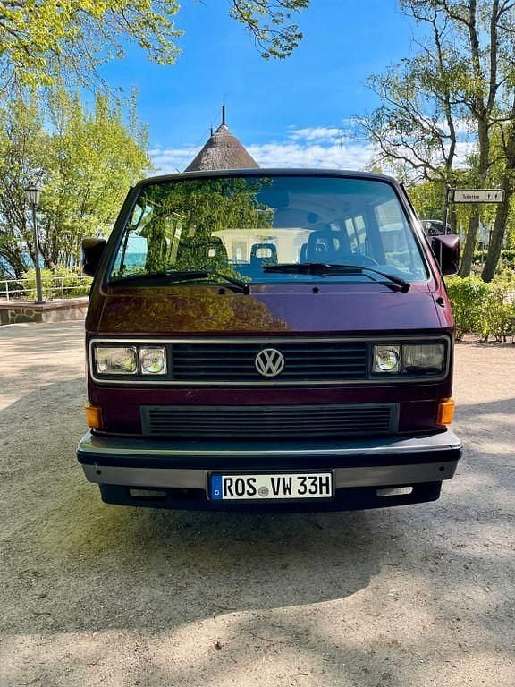 Gebraucht VW Multivan 95 PS (69 kW) 1990 Rot Van / Kleinbus