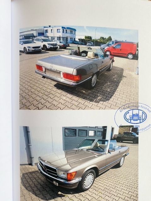 Gebraucht Mercedes 560 231 PS (169 kW) 1987 Gold Cabrio